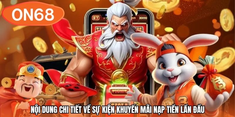 Nội dung chi tiết về sự kiện khuyến mãi nạp tiền lần đầu