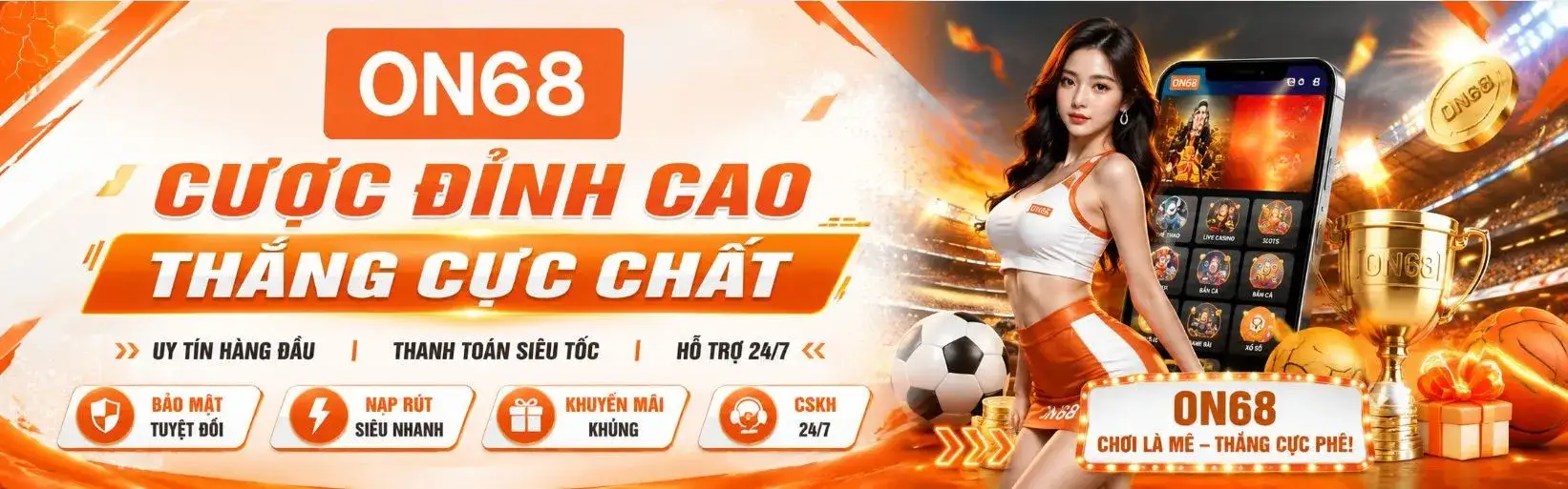 Chào đón nhà cái thế hệ mới on68
